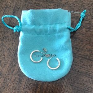 Tiffany & Co. Silver Hoop Earrings
